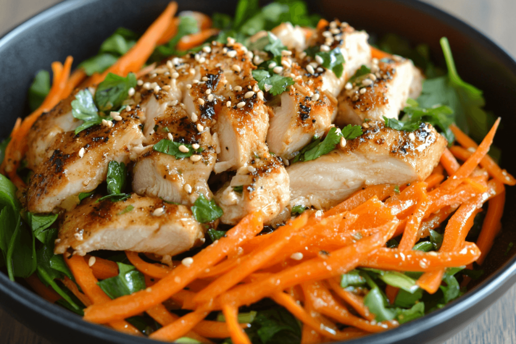 Chicken Carrot Salad Recipe