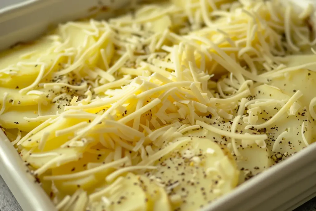 Quick potato bake recipe