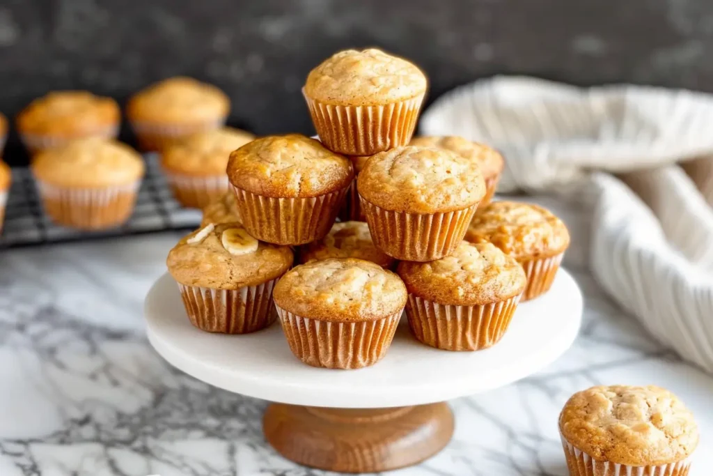 mini banana muffin recipe