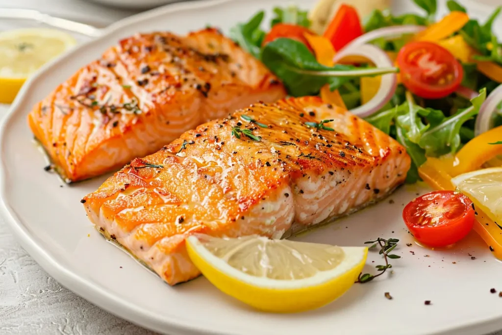 Frozen Salmon Air Fryer