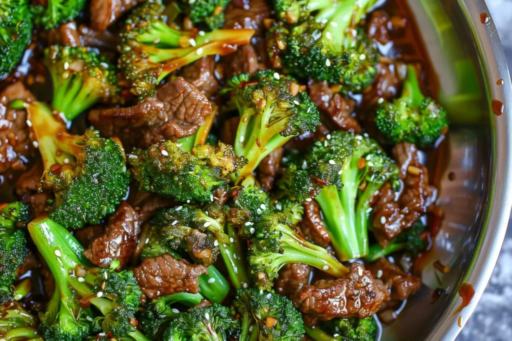 beef and broccoli Panda Express