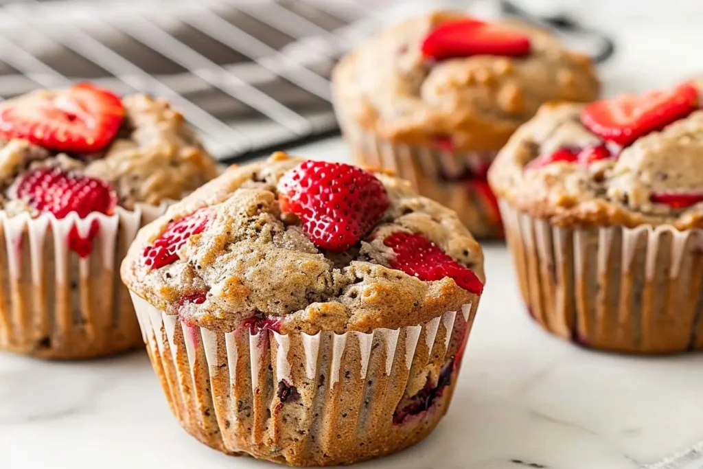 strawberry banana muffin recipe