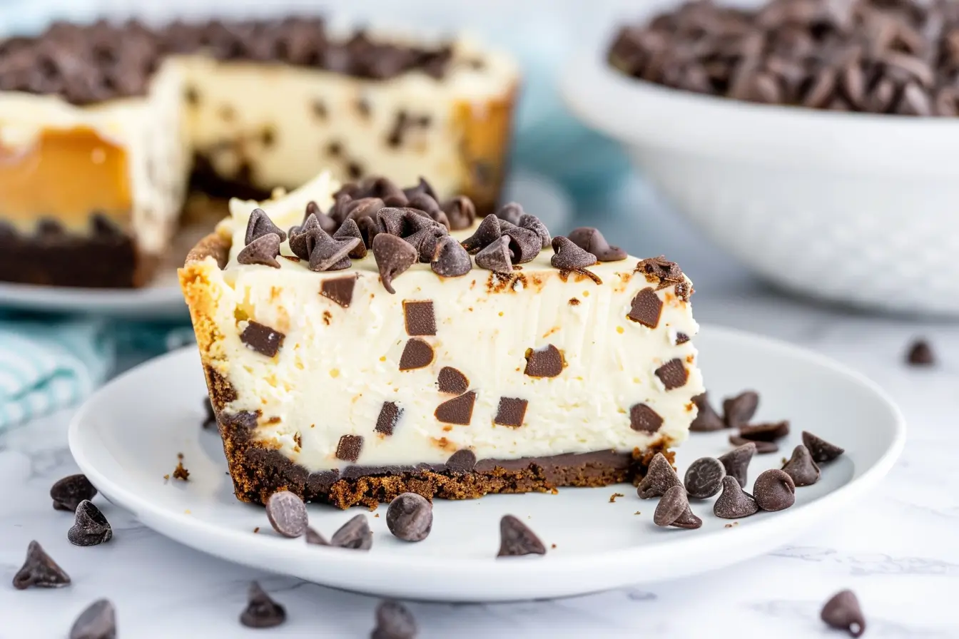 chocolate chip cheesecake recipe