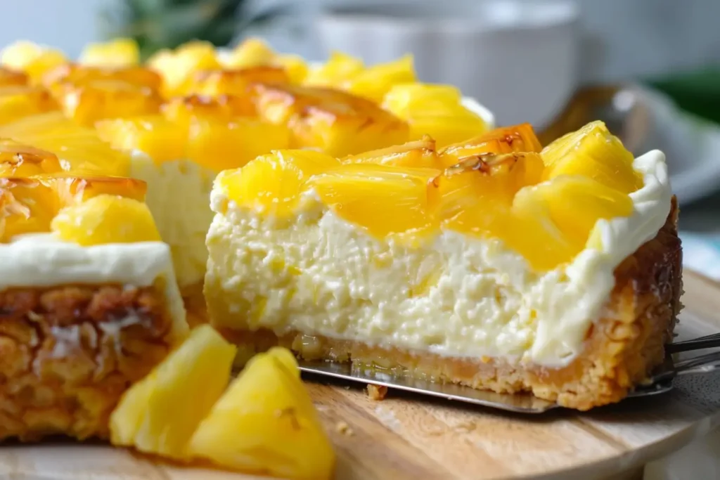pineapple cheesecake recipe