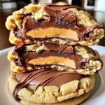 Triple Reese’s Peanut Butter Cookies